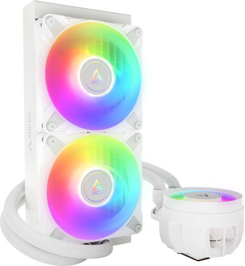 Arctic Liquid Freezer III 240 A-RGB Water Cooling System AIO CPU With 2 Fans 120mm White