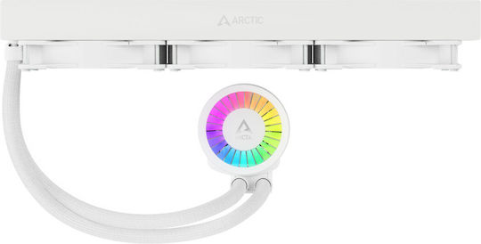 Arctic Liquid Freezer III 420 A-RGB Water Cooling System AIO CPU with 3 Fans 140mm White
