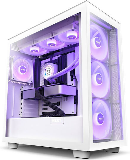 NZXT Kraken Elite 360 RGB Water Cooling AIO CPU with 3 120mm White Fans