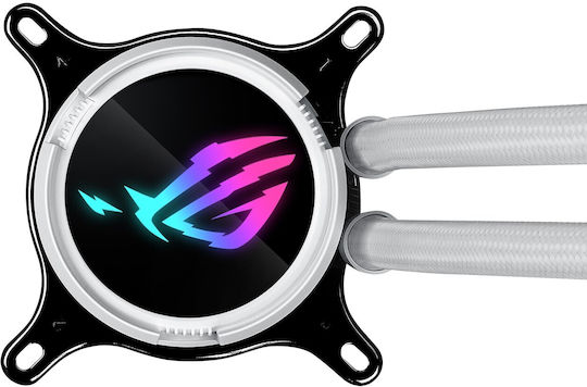 Asus ROG Strix LC III 360 v1 Wasserkühlung AIO CPU mit 3 Lüfterabmessungen 120mm und ARGB Beleuchtung Weiße