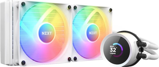 NZXT Kraken 280 RGB Water Cooling AIO CPU With 2 Fans 140mm White
