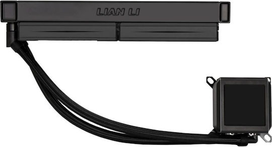 Lian Li GALAHAD II LCD 280 Wasserkühlsysteme AIO CPU mit 2 Lüfterabmessung 140mm und ARGB Beleuchtung