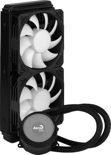Aerocool Mirage L240 Υδρόψυξη AIO CPU με 2 Ανεμιστήρες 120mm και RGB Φωτισμό