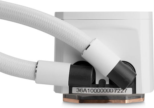 Ekwb Nucleus AIO CR360 Lux D-RGB Water Cooling System AIO CPU With 3 White 120mm Fans