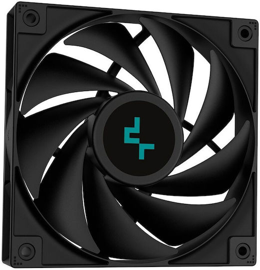 Deepcool LS720 Zero Dark Охлаждане AIO CPU с 3 Вентилатора 120mm