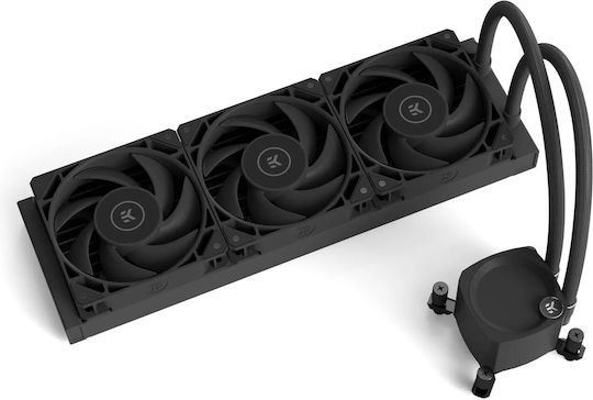 Ekwb EK-Nucleus AIO CR360 Dark Wasserkühlsysteme AIO CPU mit 3 Lüfterabmessung 120mm