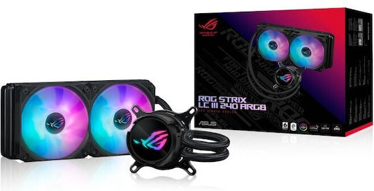 Asus ROG Strix LC III 240 v1 Water Cooling AIO CPU With 2 120mm Fans And ARGB Lighting