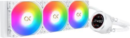 Xigmatek Frozr-O II 360 CPU Water Cooling Triple Fan 120mm for Socket AM4/AM5/1700/1200/115x with ARGB Lighting White