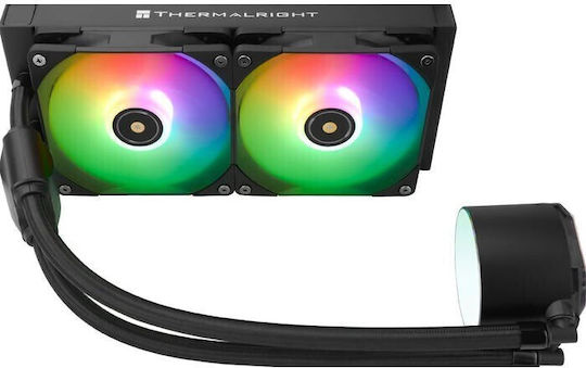 Thermalright Frozen Notte 240 v2 Wasserkühlsysteme AIO CPU mit 2 Lüfterabmessung 120mm und ARGB Beleuchtung