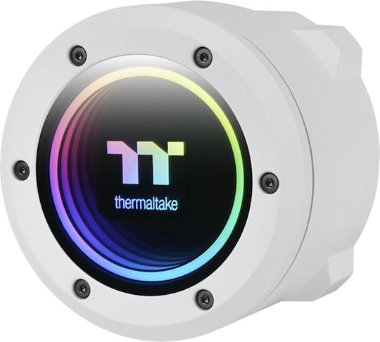 Thermaltake TH420 V2 ARGB Sync v2 Υδρόψυξη AIO CPU με 3 Ανεμιστήρες 140mm Λευκή