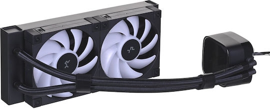 Deepcool LD240 Υδρόψυξη AIO CPU με 2 Ανεμιστήρες 120mm και ARGB Φωτισμό