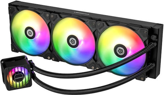 Enermax LIQMAXFLO Water Cooling System AIO CPU With 3 Fans 140mm And ARGB Lighting