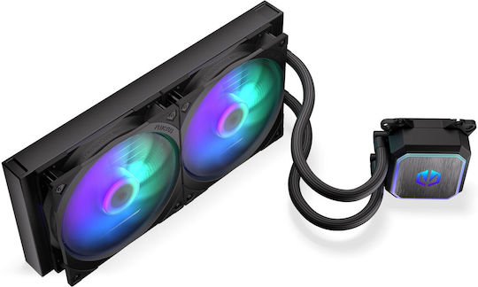 Endorfy Navis F280 Υδρόψυξη AIO CPU με 2 Ανεμιστήρες 120mm και ARGB Φωτισμό