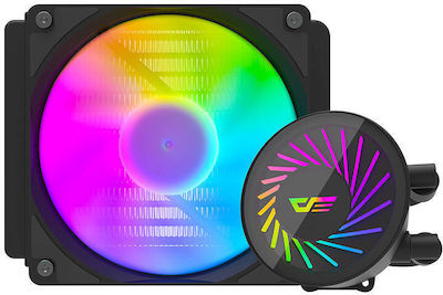 Darkflash DCS120 CPU Water Cooling Single Fan 120mm for Socket 1700/1200/115x with ARGB Lighting