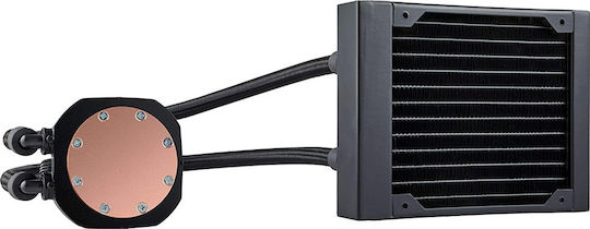 Corsair Hydro Series H75 White Υδρόψυξη Επεξεργαστή Μονού Ανεμιστήρα 120mm για Socket AM4/1200/115x
