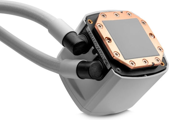 Ekwb Nucleus AIO CR240 Lux D-RGB Water Cooling System AIO CPU with 2 120mm White Fans