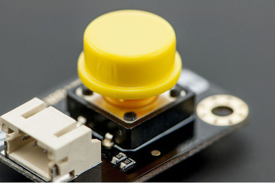 DFRobot Gravity:Digital Push Button Κίτρινο