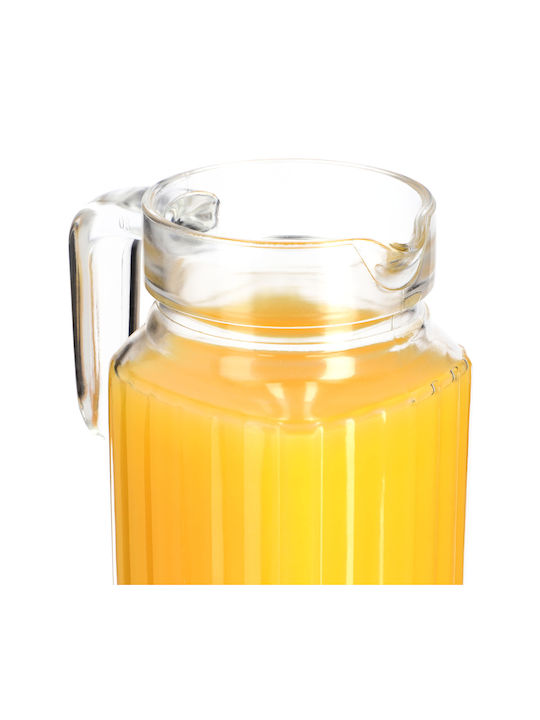 Kadax Κανάτα Σερβιρίσματος Γυάλινη 1100ml
