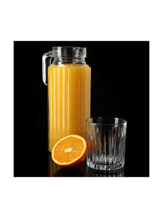 Kadax Κανάτα Σερβιρίσματος Γυάλινη 1100ml