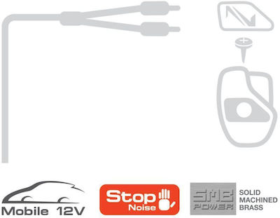 Connection 2.5m RCA male Cable (ST2 250)