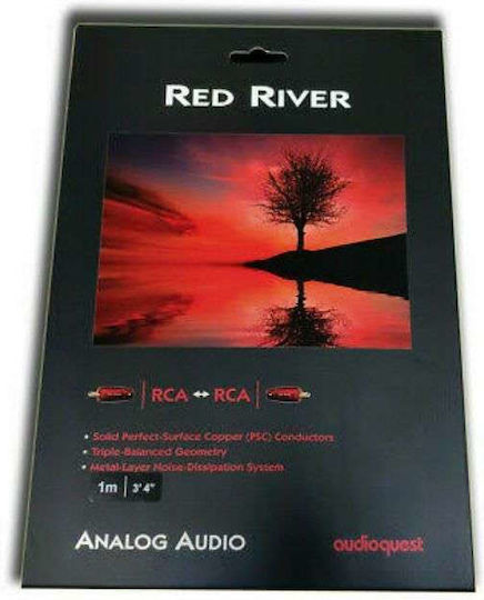 Audioquest Red River Kabel RCA-Stecker - RCA-Stecker 2m
