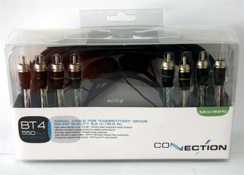 Connection BT4 550 Кабел RCA Мъжки - RCA Мъжки 5.5м