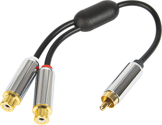Blow Cable RCA male - RCA female 0.15m 91-230