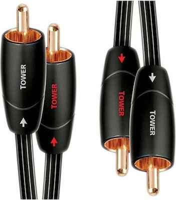 Audioquest Cable 2x RCA male - 2x RCA male 16m (Tower)