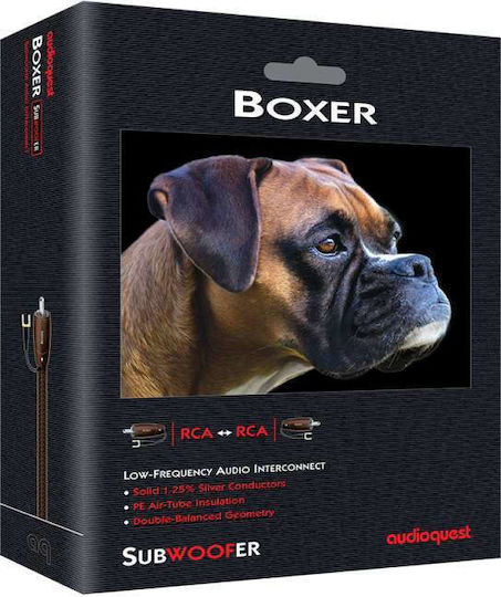 Audioquest Boxer Cable RCA male - RCA male 2m