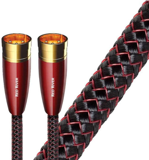 2xlr 2xlr Audioquest Red River Audio Cable 1m