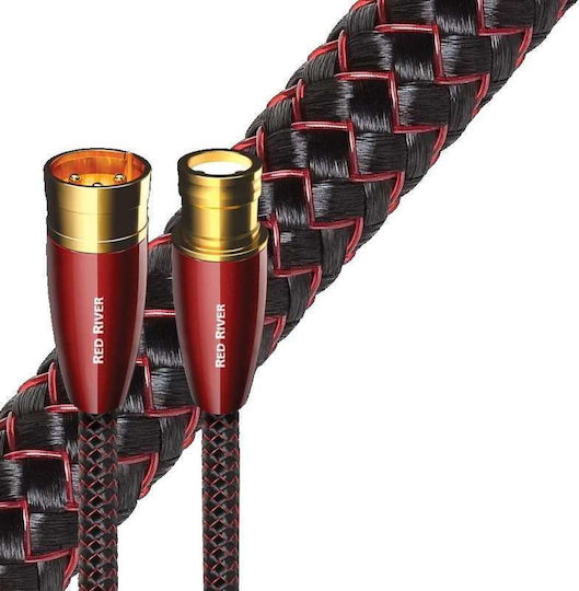 2xlr 2xlr Audioquest Red River Audio Cable 1m