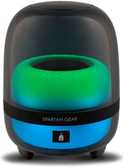 Spartan Gear Alcman Large 2.0 Speakers with RGB and Bluetooth Black