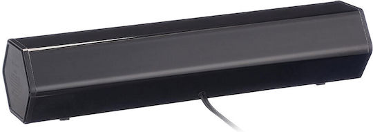 Kisonli i-620 Ηχεία Υπολογιστή 2.0 με Ισχύ 6W Μαύρα