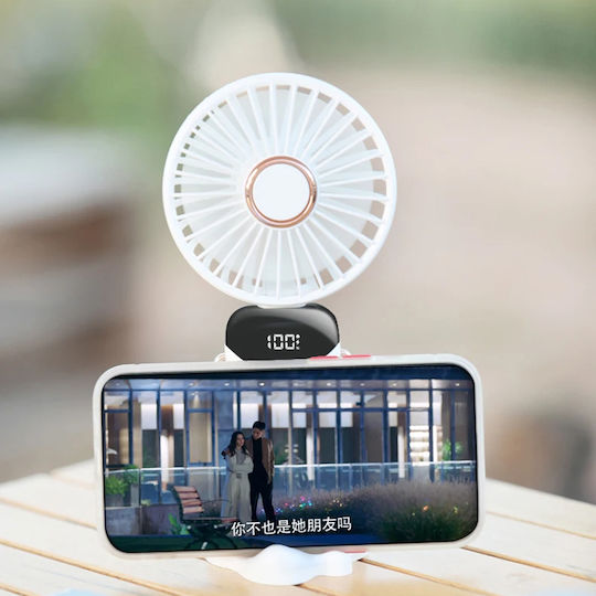 Techsuit N15 Fan Handheld USB Rosa
