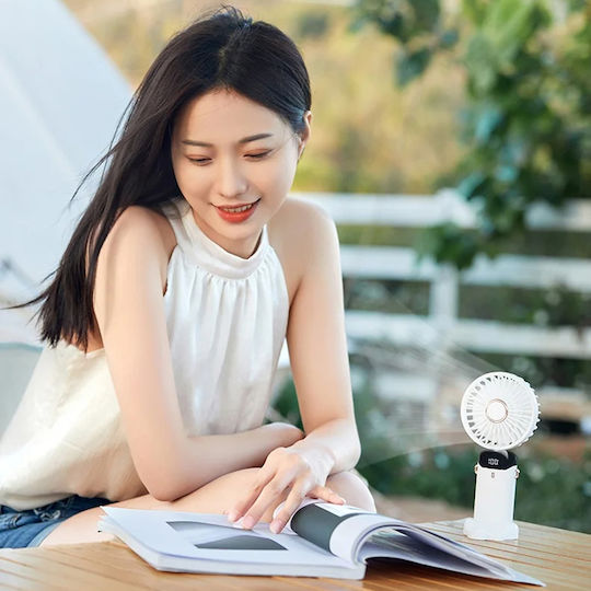 Techsuit N15 Fan Handheld USB Rosa