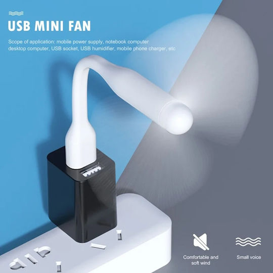 Techsuit Tuf1 Mini Klimaanlagen & Ventilatoren USB Fan Rosa