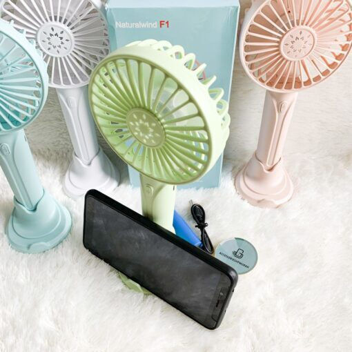 Andowl Handheld Fan USB Green