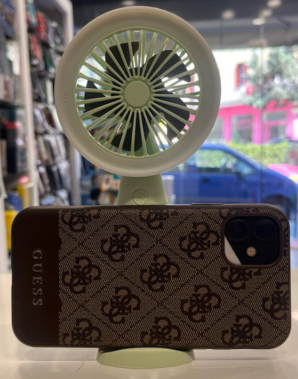 Φορητος Ανεμιστηρας Χειρος Tml-277 Mini Green Fan