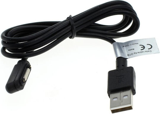 Καλώδιο USB-A male - Magnetic 1m Sony Xperia Z1 / Z1 Compact / Z2 / Z3 / Z3 Compact 1τμχ