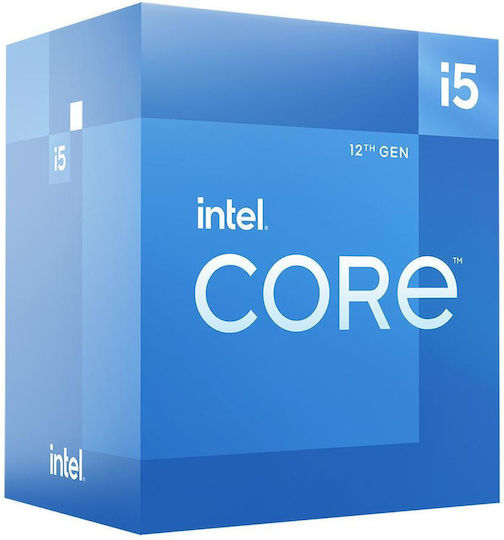Intel Core i5-12600 3.3GHz Επεξεργαστής 6 Πυρήνων για Socket 1700 σε Κουτί με Ψύκτρα