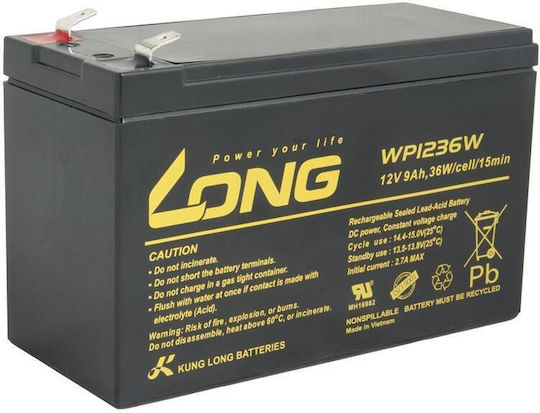 UPS Battery with Capacity 0.7Ah and Voltage 12V PBLO-12V009-F2AH 1pcs