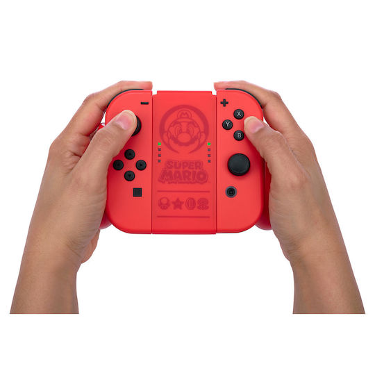 PowerA Hand GripΧειριστηρίου για Switch σε Κόκκινο χρώμα