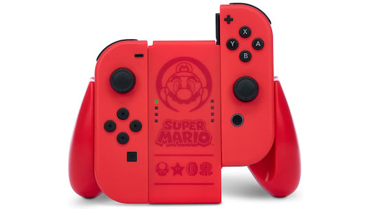 PowerA Hand GripΧειριστηρίου για Switch σε Κόκκινο χρώμα