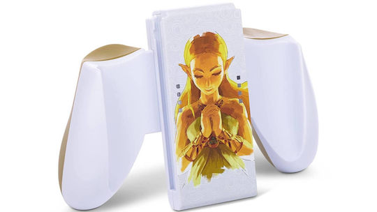 PowerA Hand Grip Χειριστηρίου για Switch σε Λευκό χρώμα