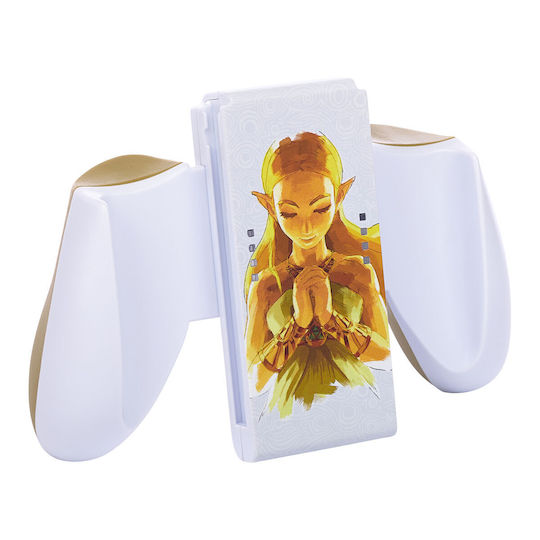 PowerA Hand Grip Χειριστηρίου για Switch σε Λευκό χρώμα