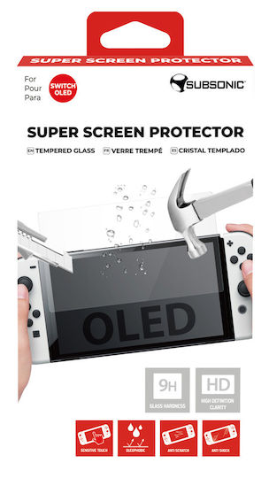 Subsonic Screen Protection Tempered Glass for Switch OLED