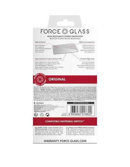 Nacon Комплект за Превключвател Force Glass Screen Protector