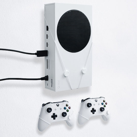 Floating Grip Wall Mount Bundle & 2x Controllers Βάση Φόρτισης για 2 χειριστήρια Xbox Series X/S Λευκή