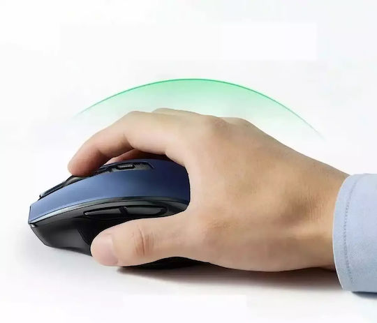 Ugreen MU006 Wireless Ergonomic Bluetooth Mouse Blue