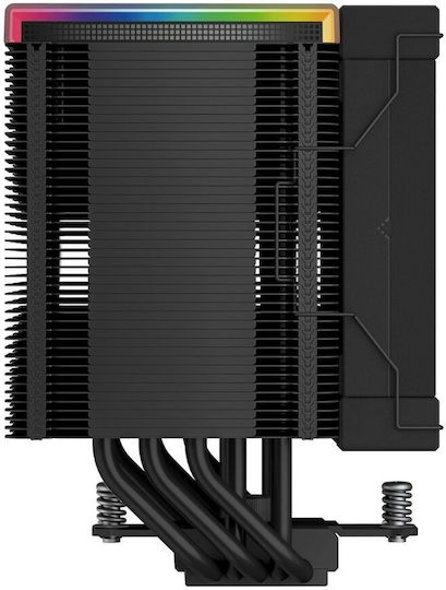 Deepcool AK500 Digital Охладител за ЦПУ за Socket /A/M/4/A/M/5/1/2/0/0/1/1/5/x/1/7/0/0/ Черен